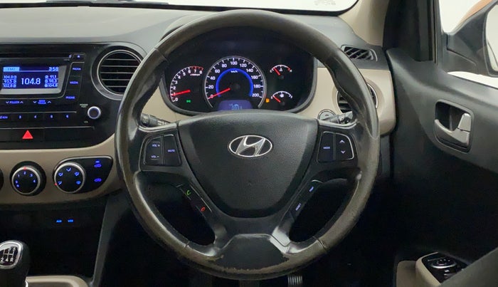 2014 Hyundai Grand i10 ASTA 1.2 KAPPA VTVT, Petrol, Manual, 54,427 km, Steering Wheel Close Up