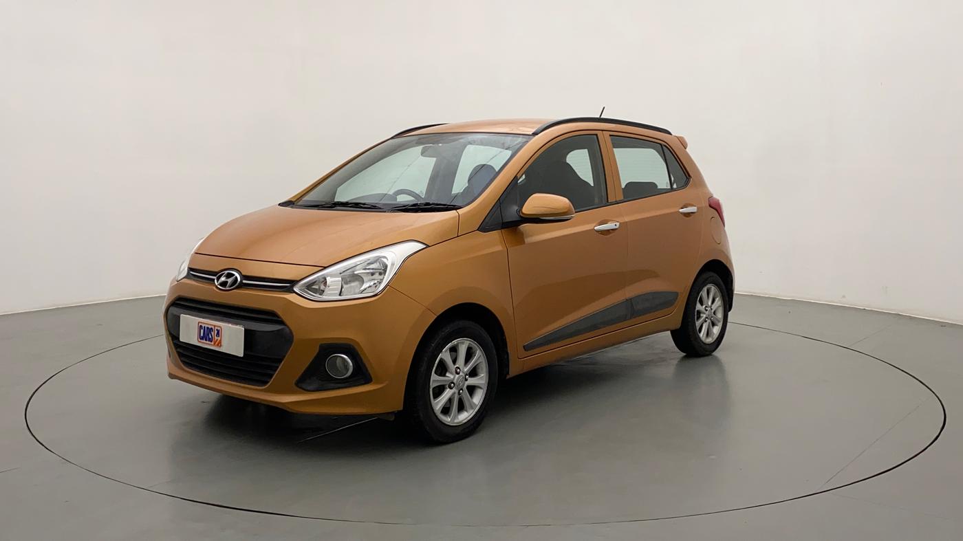 2014 Hyundai Grand i10 ASTA 1.2 KAPPA VTVT, Petrol, Manual, 54,427 km, Left Front Diagonal