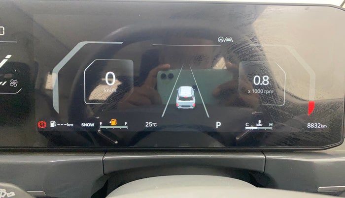 2025 KIA SYROS HTX Plus (O) 1.0 Turbo 7DCT, Petrol, Automatic, 8,832 km, Odometer Image