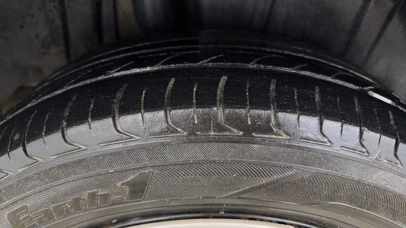 2021 Maruti Ertiga VXI CNG, CNG, Manual, 96,408 km, Right Rear Tyre Tread