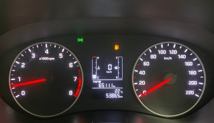 2018 Hyundai Elite i20 ASTA 1.2, Petrol, Manual, 53,902 km, Odometer Image