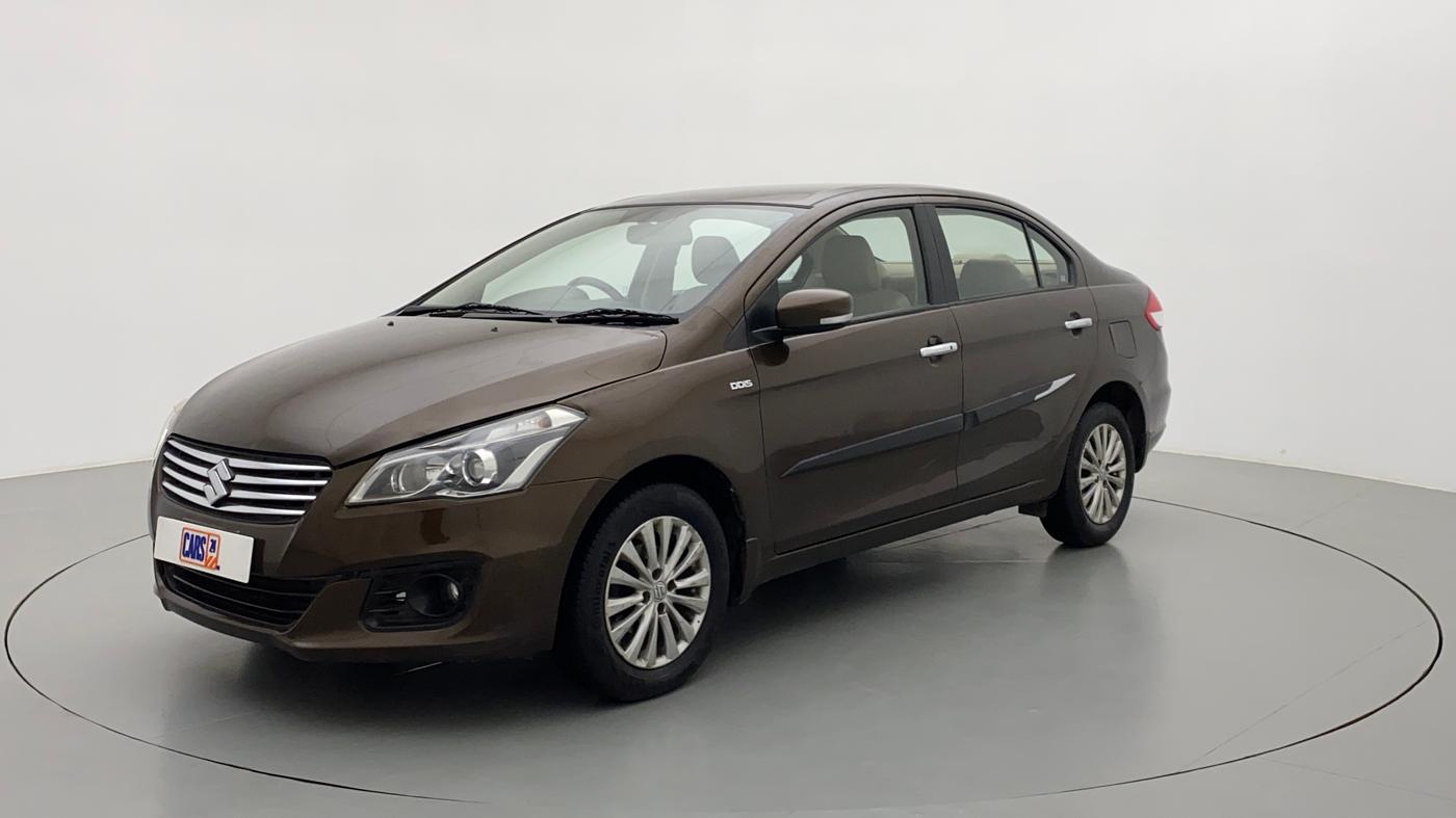 2014 Maruti Ciaz ZDI, Diesel, Manual, 1,19,250 km, Left Front Diagonal