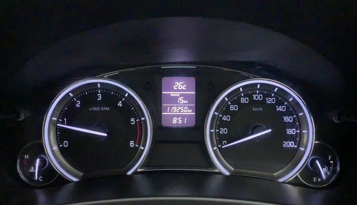 2014 Maruti Ciaz ZDI, Diesel, Manual, 1,19,250 km, Odometer Image