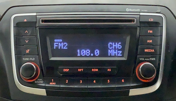 2014 Maruti Ciaz ZDI, Diesel, Manual, 1,19,250 km, Infotainment System