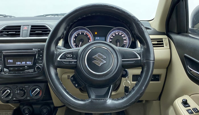 2020 Maruti Dzire VXI, Petrol, Manual, 17,573 km, Steering Wheel Close Up