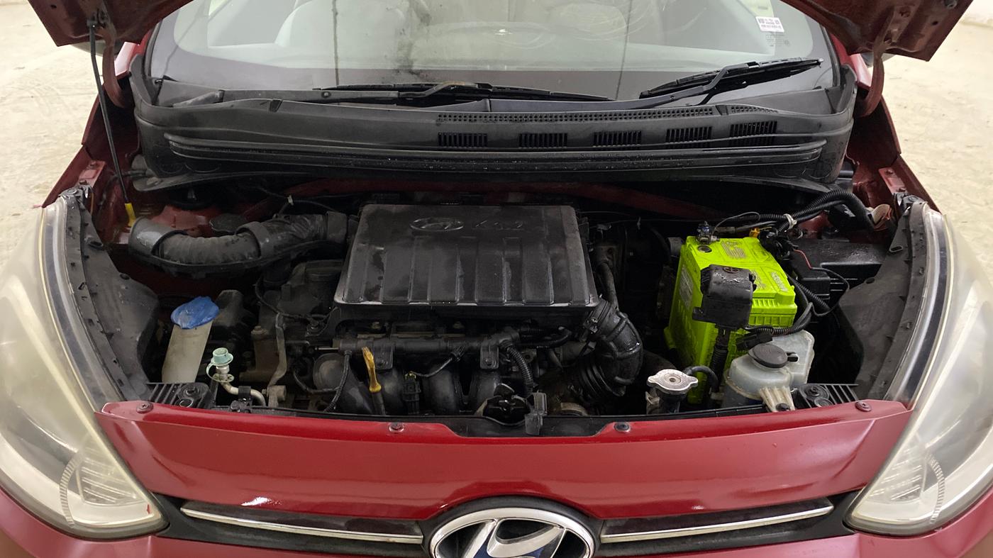 2016 Hyundai Xcent BASE 1.2, Petrol, Manual, 70,133 km, Engine View