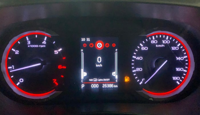 2021 Mahindra Thar LX PETROL HT 4WD AT, Petrol, Automatic, 26,348 km, Odometer Image