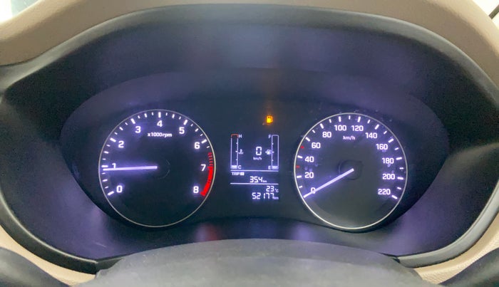 2015 Hyundai Elite i20 SPORTZ 1.2 (O), Petrol, Manual, 52,177 km, Odometer Image