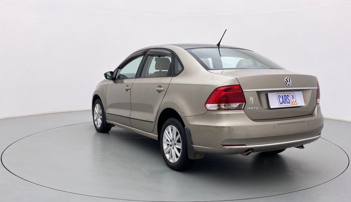 2015 Volkswagen Vento HIGHLINE PETROL, Petrol, Manual, 47,975 km, Left Back Diagonal