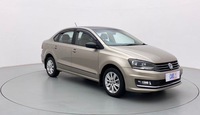2015 Volkswagen Vento HIGHLINE PETROL, Petrol, Manual, 47,975 km, Right Front Diagonal