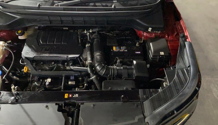 2023 KIA CARENS PRESTIGE PLUS 1.5 PETROL IMT 7 STR, Petrol, Manual, 5,561 km, Engine View - Left