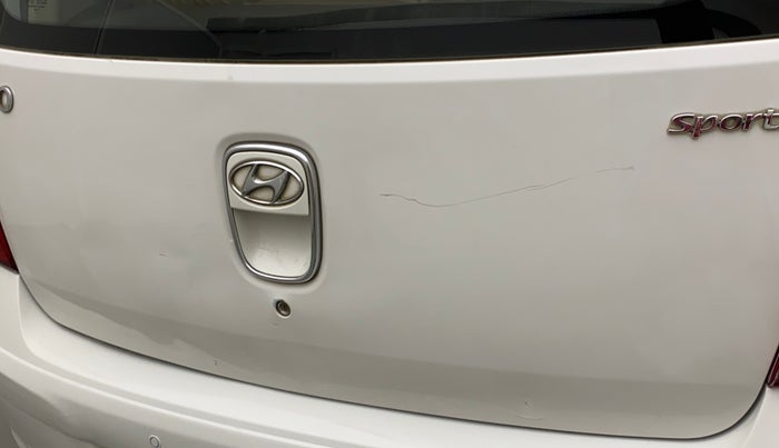 2013 Hyundai i10 SPORTZ 1.1, Petrol, Manual, 41,364 km, Dicky (Boot door) - Slightly dented