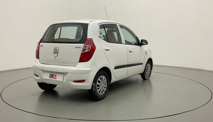 2013 Hyundai i10 SPORTZ 1.1, Petrol, Manual, 41,364 km, Right Back Diagonal