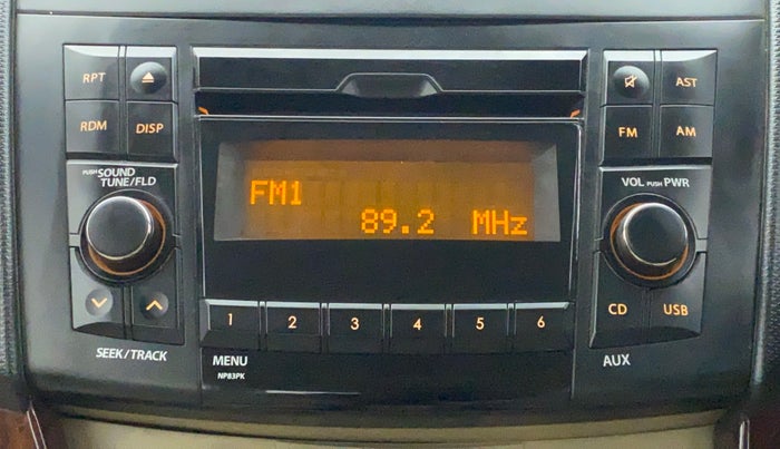 2015 Maruti Swift Dzire VXI, Petrol, Manual, 92,686 km, Infotainment System