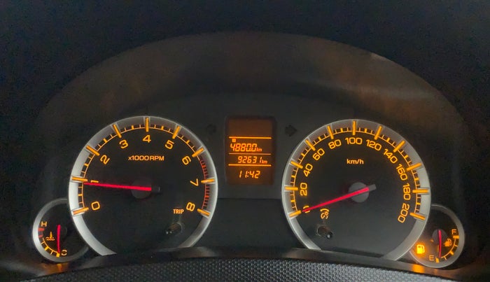 2015 Maruti Swift Dzire VXI, Petrol, Manual, 92,686 km, Odometer Image