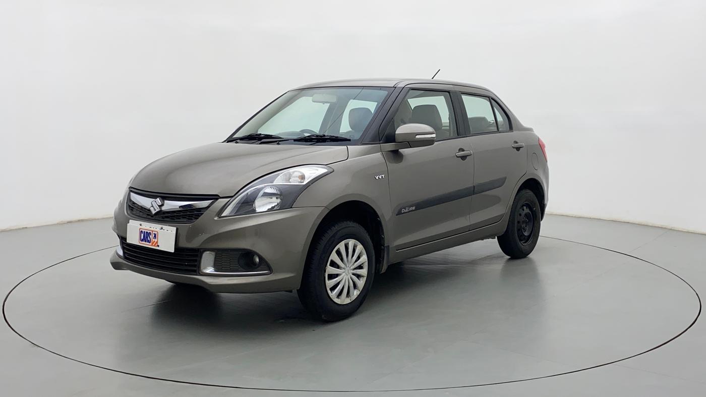 2015 Maruti Swift Dzire VXI, Petrol, Manual, 92,686 km, Left Front Diagonal