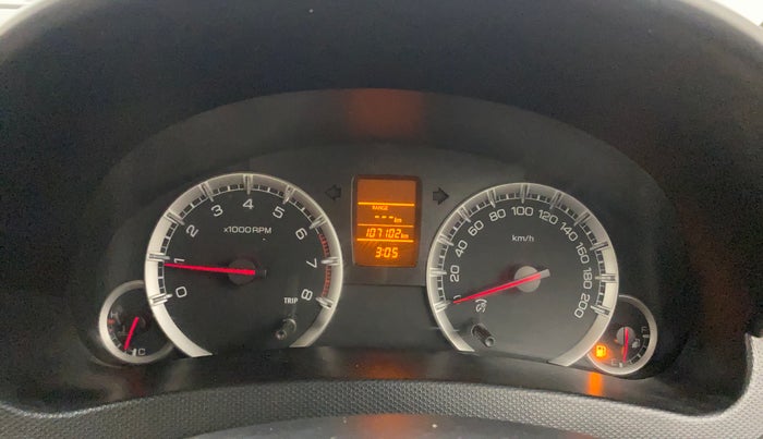 2013 Maruti Swift Dzire VXI, Petrol, Manual, 1,07,058 km, Odometer Image