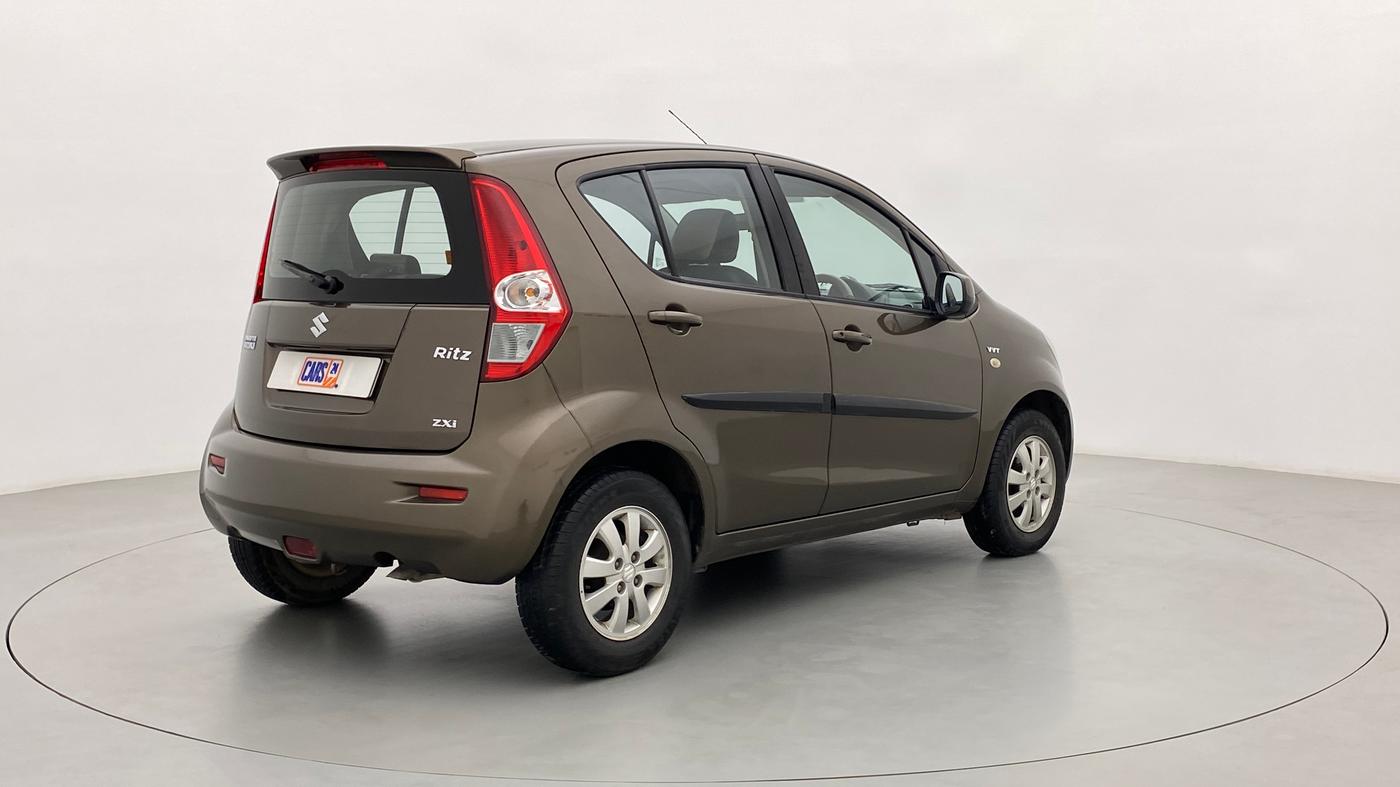 2014 Maruti Ritz ZXI, Petrol, Manual, 28,995 km, Right Back Diagonal