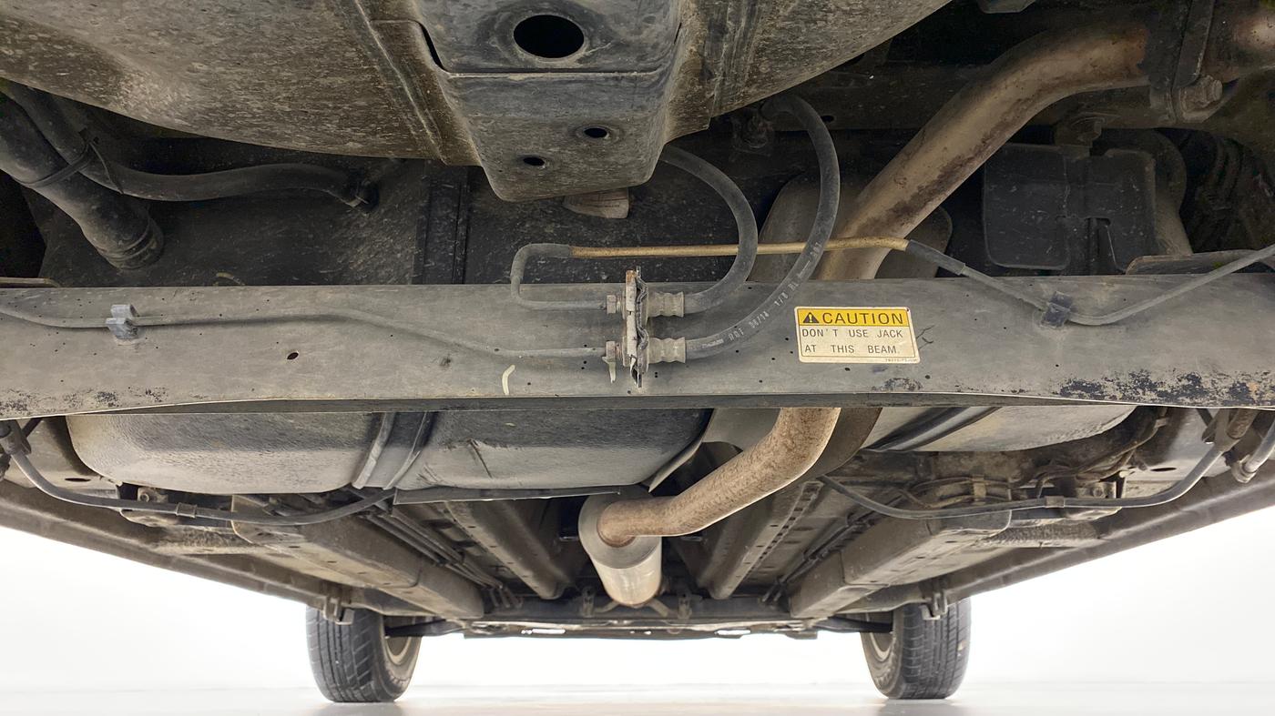 2014 Maruti Ritz ZXI, Petrol, Manual, 28,995 km, Rear Underbody