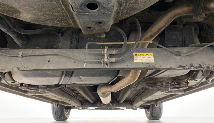 2014 Maruti Ritz ZXI, Petrol, Manual, 28,995 km, Rear Underbody