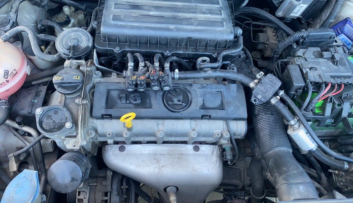 2014 Skoda Rapid ELEGANCE 1.6 MPI AT, CNG, Automatic, 43,105 km, Engine View