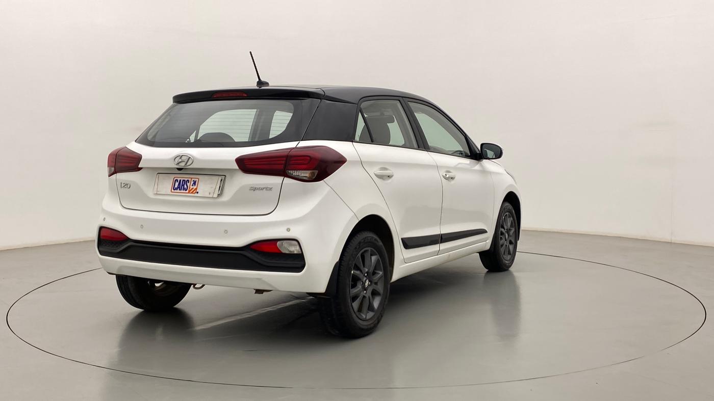 2020 Hyundai Elite i20 1.2 SPORTS PLUS VTVT, Petrol, Manual, 9,056 km, Right Back Diagonal