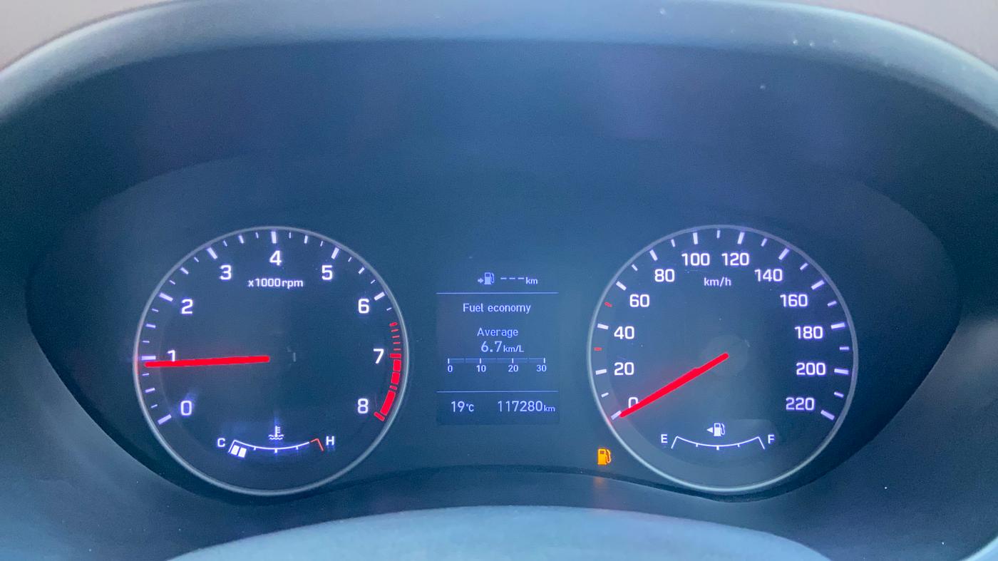 2019 Hyundai Elite i20 ASTA 1.2 (O), CNG, Manual, 1,17,259 km, Odometer Image