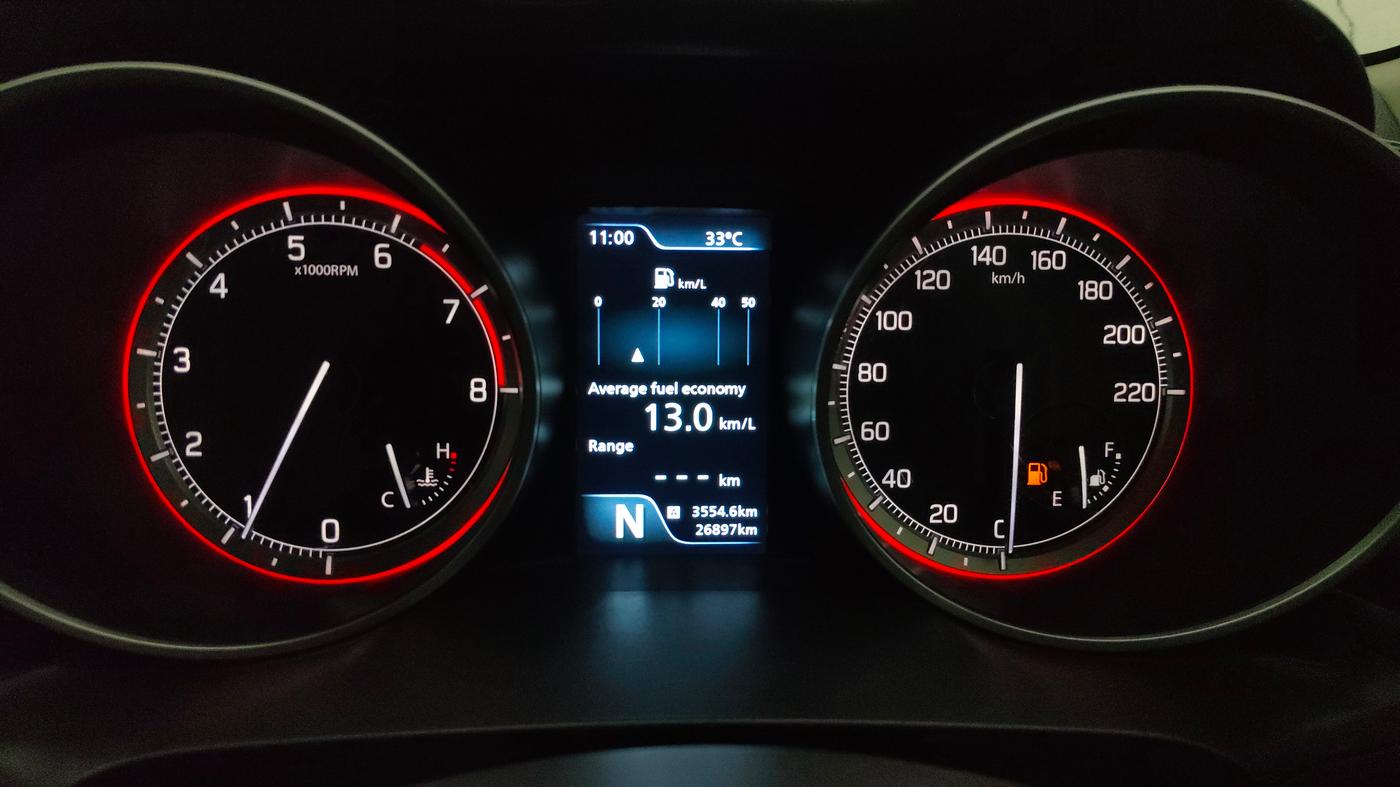 2022 Maruti Swift ZXI PLUS AMT, Petrol, Automatic, 26,885 km, Odometer Image