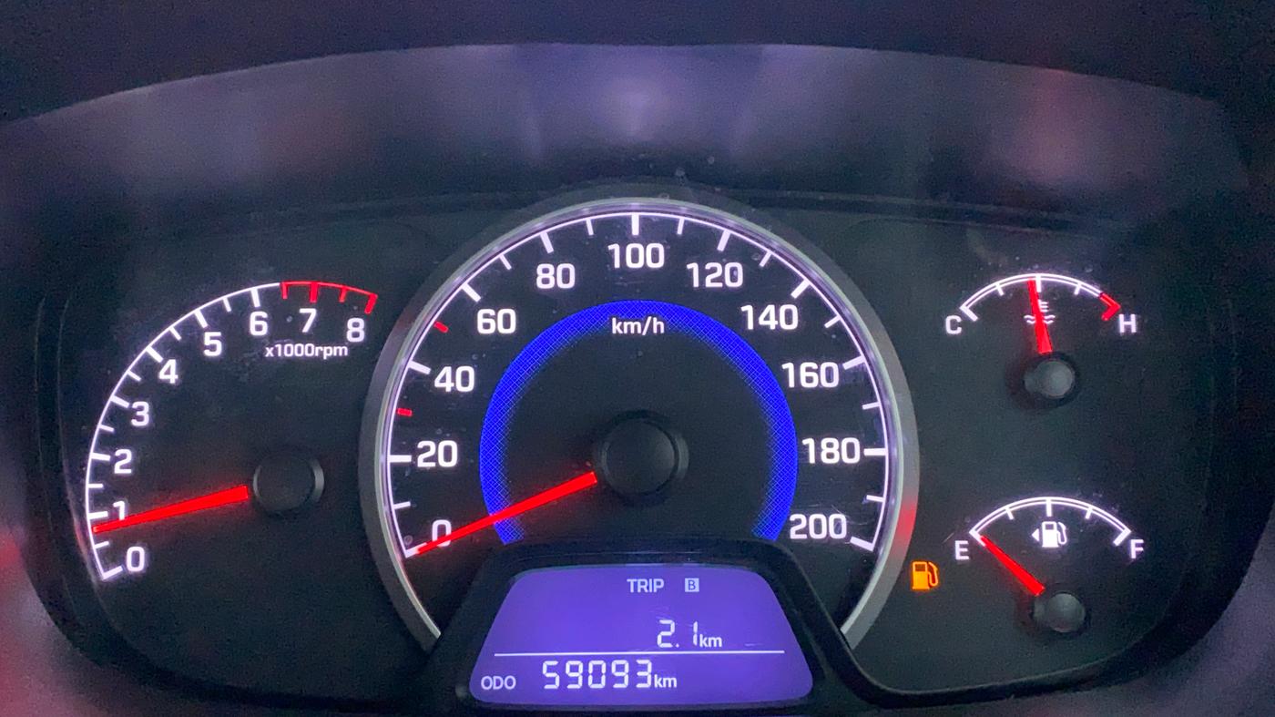 2017 Hyundai Grand i10 SPORTZ 1.2 KAPPA VTVT, Petrol, Manual, 59,156 km, Odometer Image