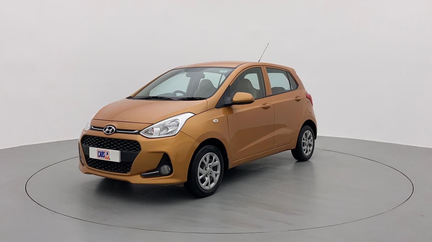 2017 Hyundai Grand i10 SPORTZ 1.2 KAPPA VTVT, Petrol, Manual, 59,156 km, Left Front Diagonal