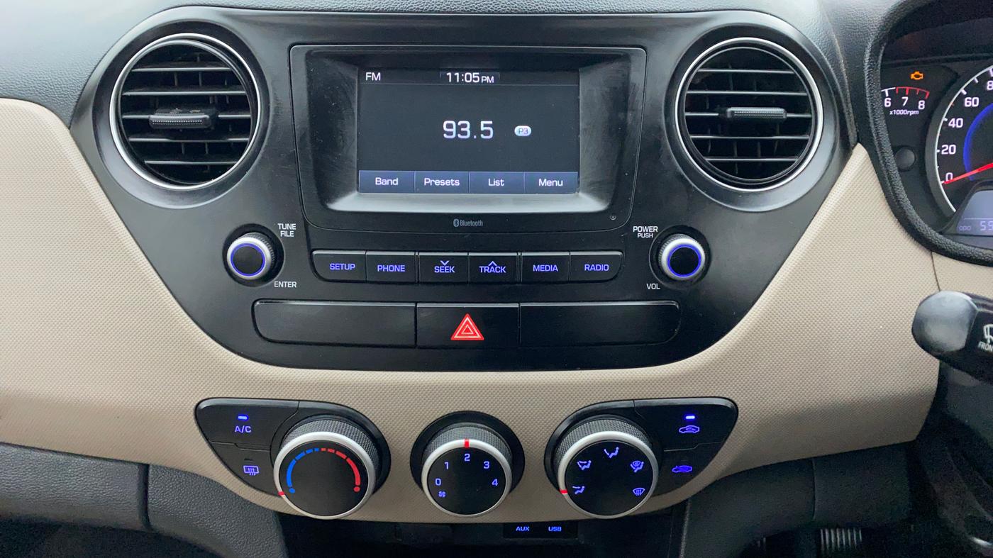 2017 Hyundai Grand i10 SPORTZ 1.2 KAPPA VTVT, Petrol, Manual, 59,156 km, Air Conditioner