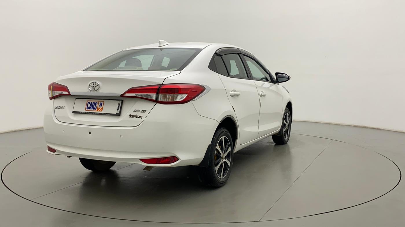 2021 Toyota YARIS G MT, Petrol, Manual, 24,667 km, Right Back Diagonal
