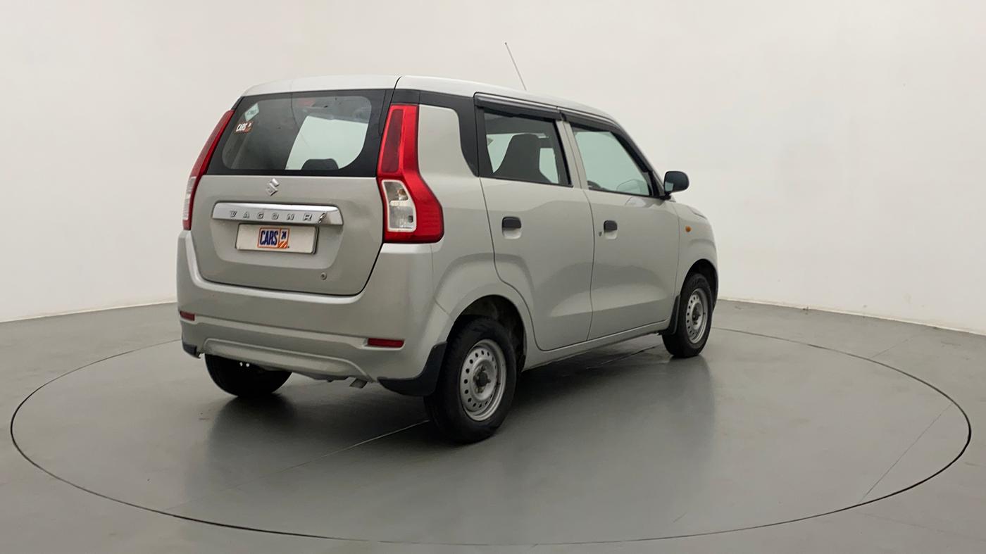 2019 Maruti New Wagon-R LXI CNG 1.0, CNG, Manual, 62,402 km, Right Back Diagonal