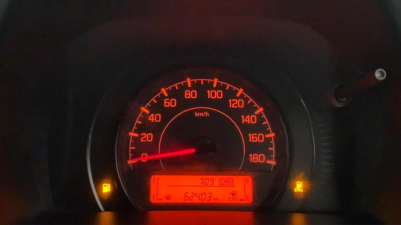 2019 Maruti New Wagon-R LXI CNG 1.0, CNG, Manual, 62,402 km, Odometer Image