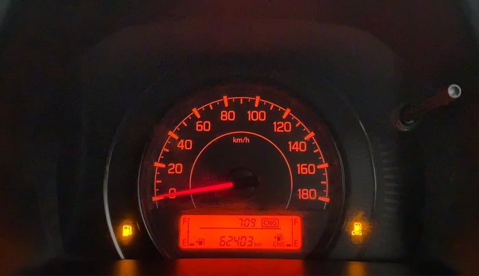 2019 Maruti New Wagon-R LXI CNG 1.0, CNG, Manual, 62,402 km, Odometer Image