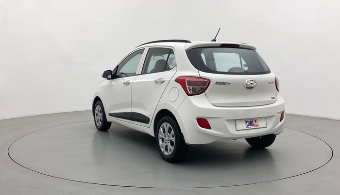 2014 Hyundai Grand i10 SPORTZ 1.2 KAPPA VTVT, Petrol, Manual, 69,258 km, Left Back Diagonal