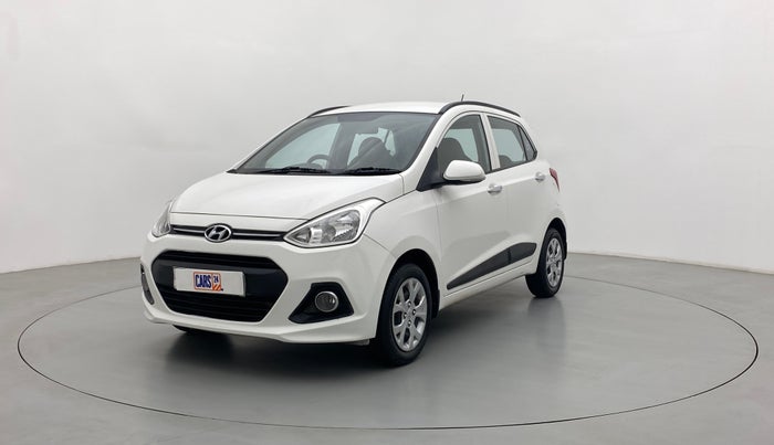 2014 Hyundai Grand i10 SPORTZ 1.2 KAPPA VTVT, Petrol, Manual, 69,258 km, Left Front Diagonal