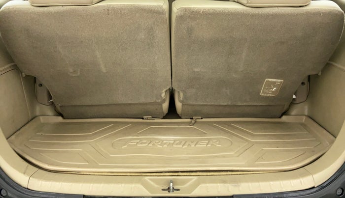 2013 Toyota Fortuner 3.0 AT 4X2, Diesel, Automatic, 1,09,266 km, Boot Inside