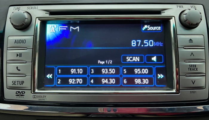 2013 Toyota Fortuner 3.0 AT 4X2, Diesel, Automatic, 1,09,266 km, Infotainment System