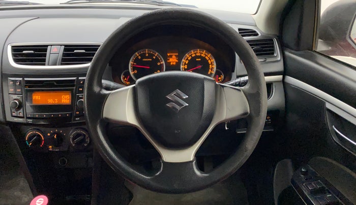 2015 Maruti Swift VDI ABS, Diesel, Manual, 88,706 km, Steering Wheel Close Up