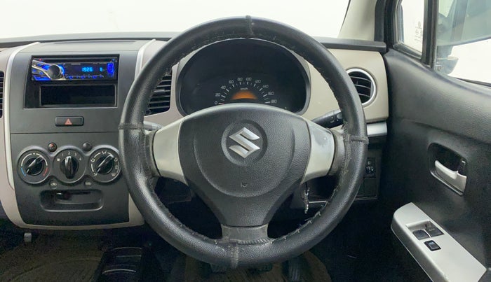 2013 Maruti Wagon R 1.0 LXI, Petrol, Manual, 36,044 km, Steering Wheel Close Up