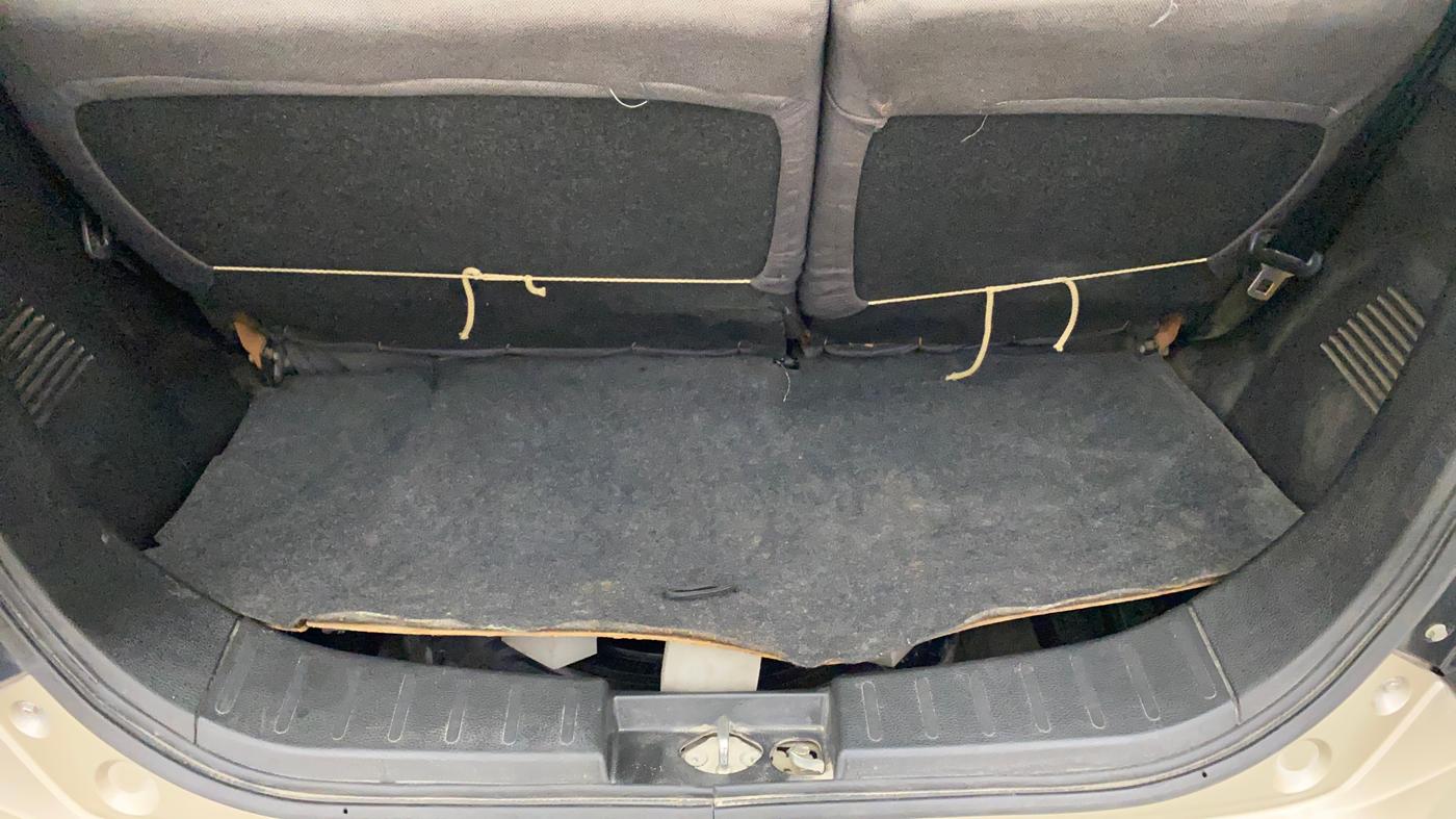 2013 Maruti Wagon R 1.0 LXI, Petrol, Manual, 36,044 km, Boot Inside