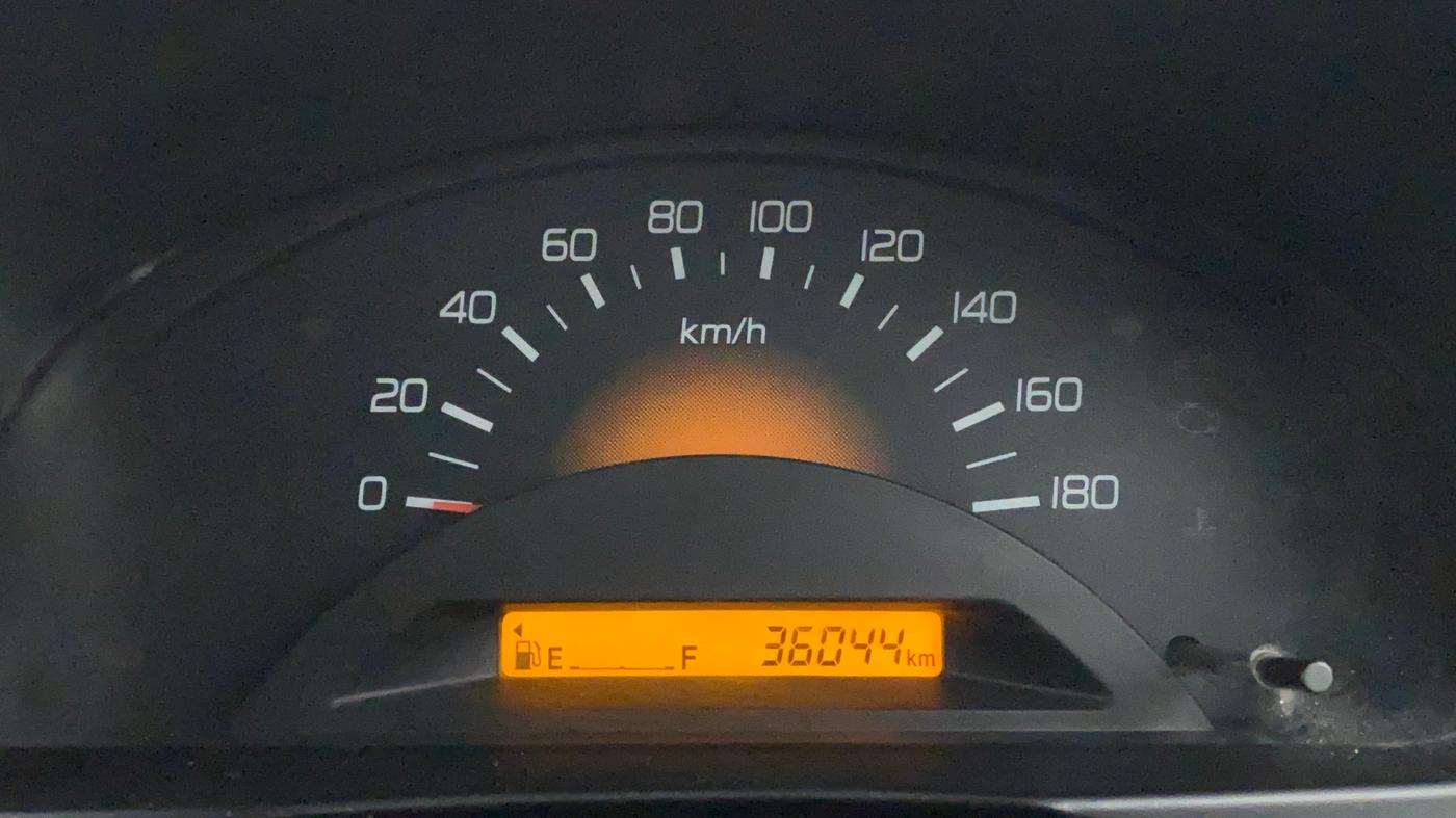 2013 Maruti Wagon R 1.0 LXI, Petrol, Manual, 36,044 km, Odometer Image