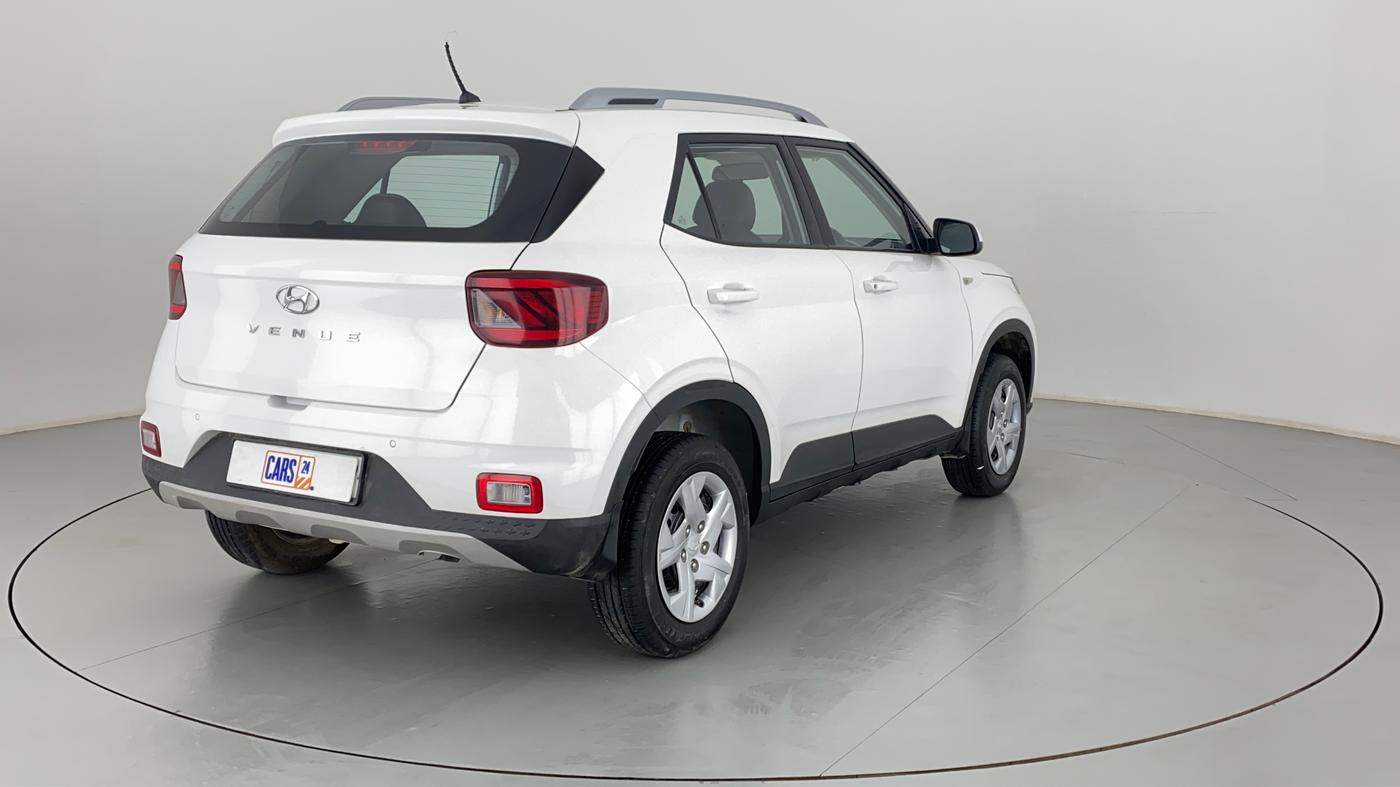 2022 Hyundai VENUE S MT 1.2 KAPPA, Petrol, Manual, 7,630 km, Right Back Diagonal