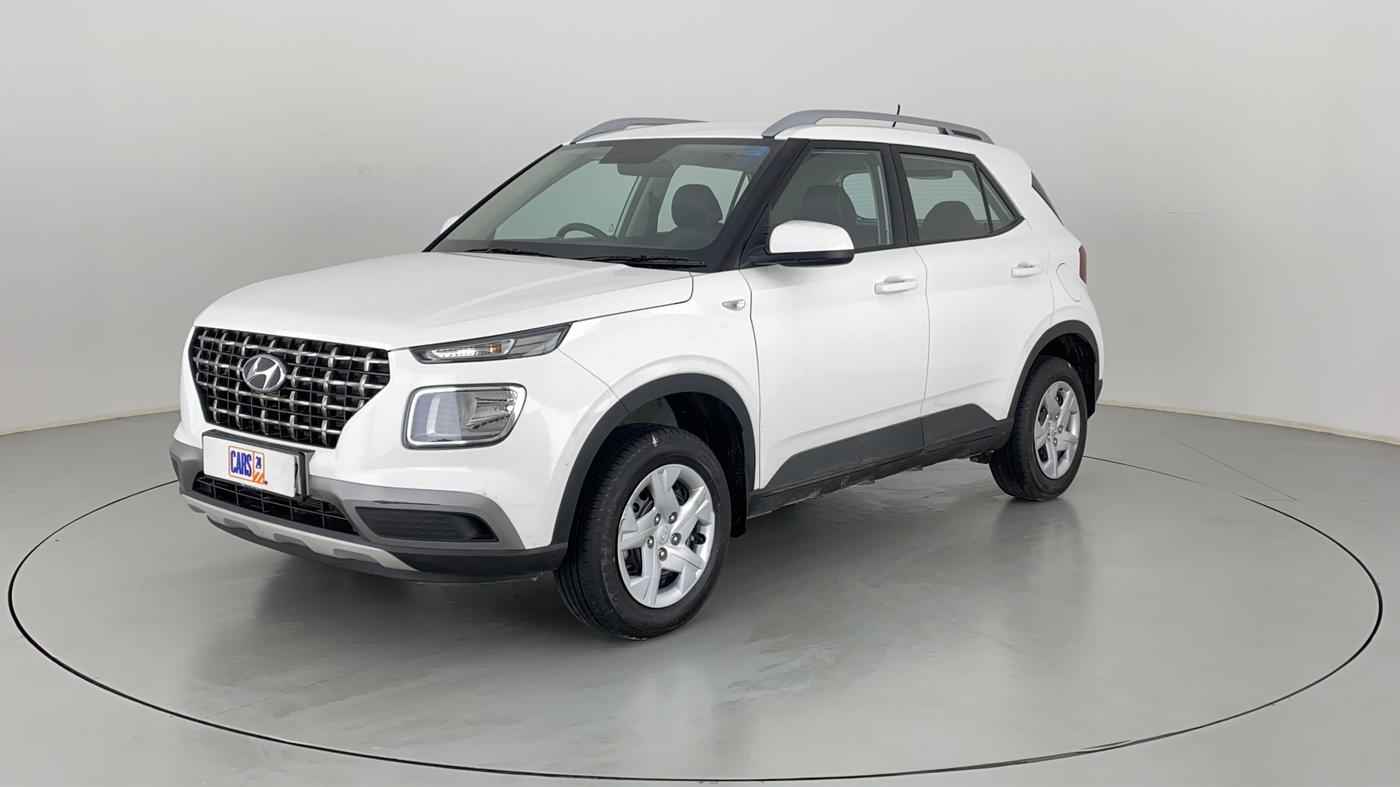 2022 Hyundai VENUE S MT 1.2 KAPPA, Petrol, Manual, 7,630 km, Left Front Diagonal