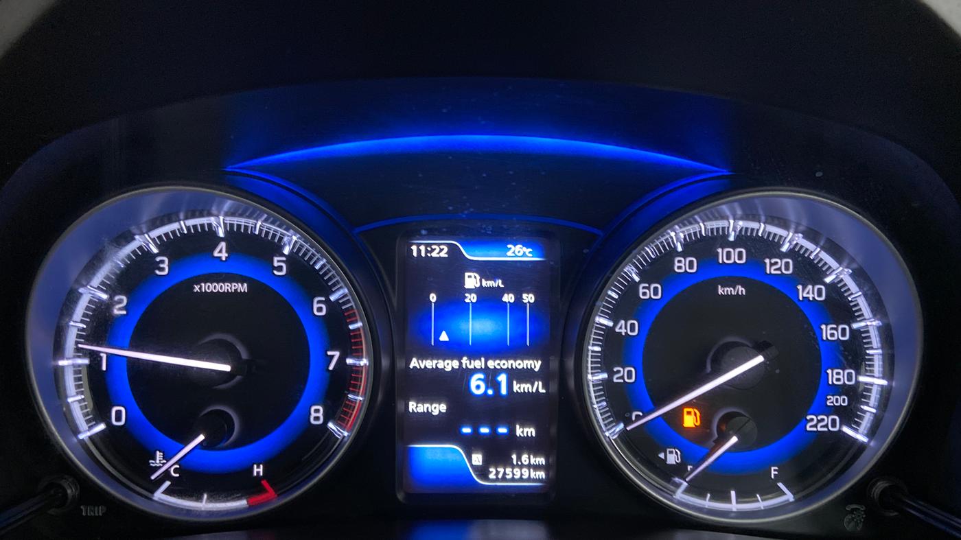 2021 Toyota Glanza G, Petrol, Manual, 27,599 km, Odometer Image