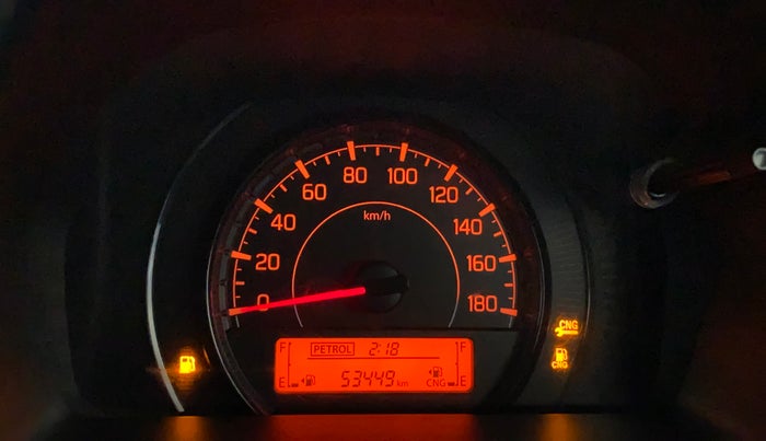 2020 Maruti New Wagon-R LXI CNG 1.0, CNG, Manual, 53,437 km, Odometer Image