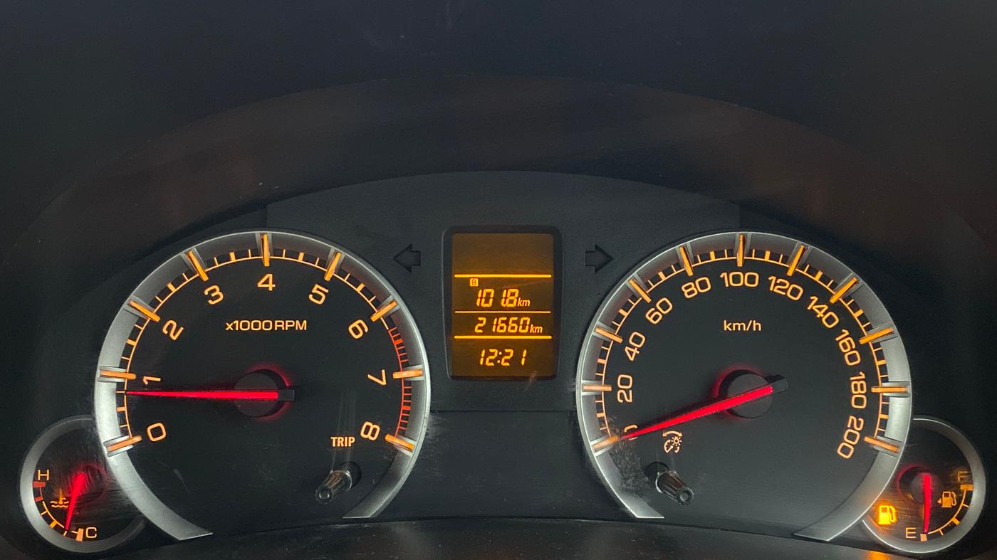 2016 Maruti Swift Dzire VXI OPT, Petrol, Manual, 21,704 km, Odometer Image