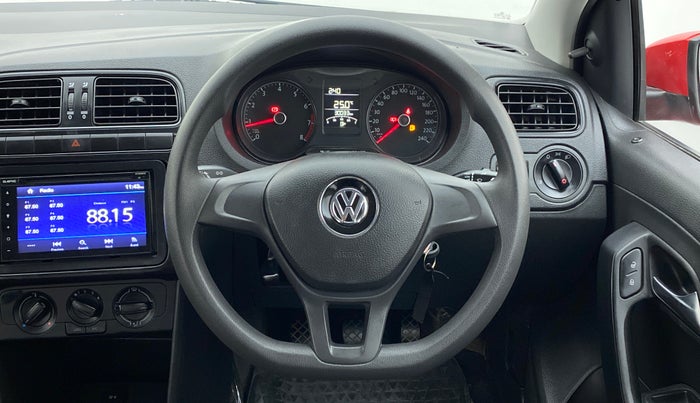 2019 Volkswagen Polo Trendline 1.0 L Petrol, Petrol, Manual, 30,110 km, Steering Wheel Close Up