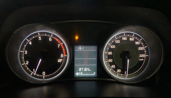 2018 Maruti Dzire VXI, Petrol, Manual, 87,151 km, Odometer Image